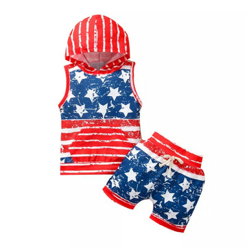 Boutique July 4th Boy Outfit Set- on Lucasgift