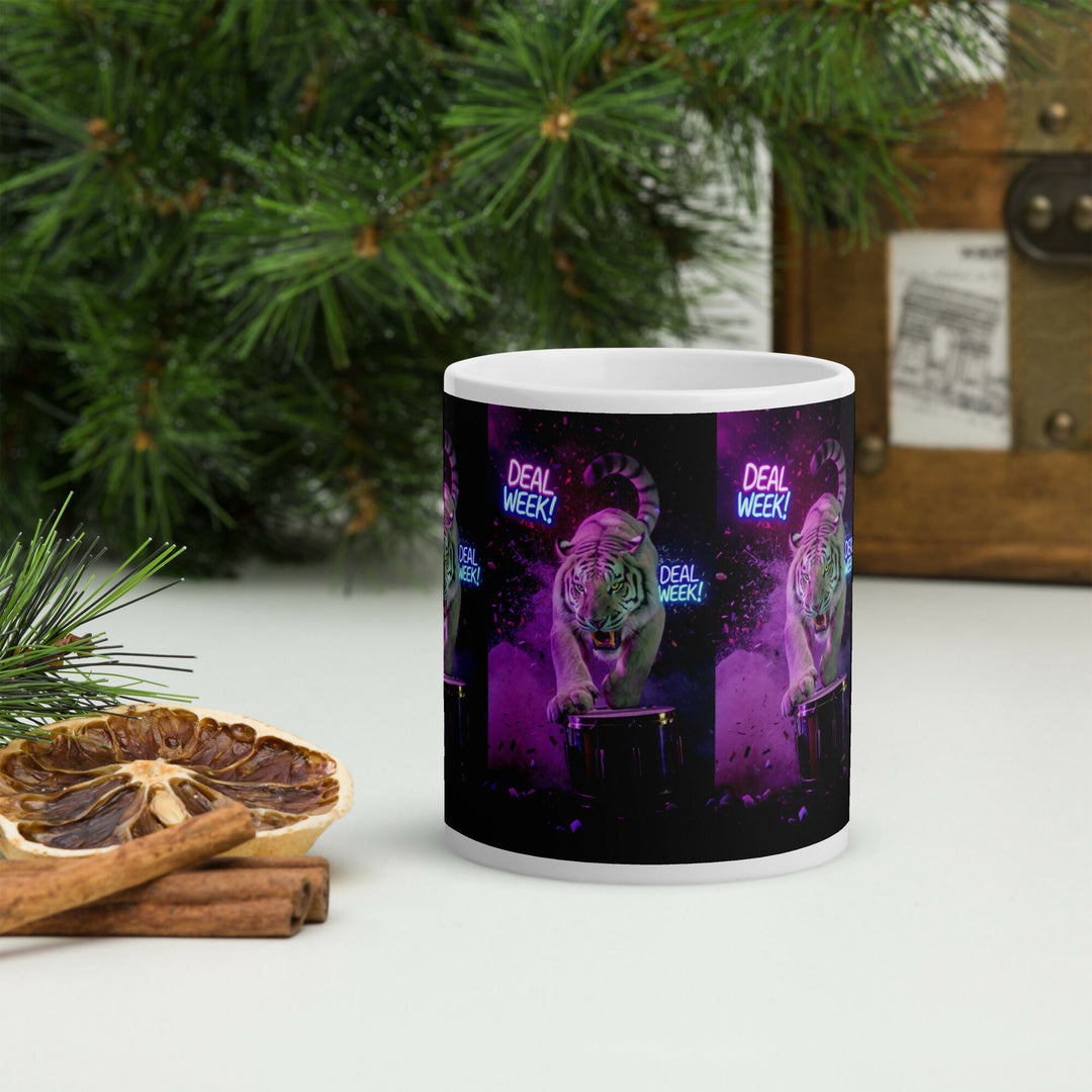 When The Beat Calls – Tiger Drum Mug- on Lucasgift