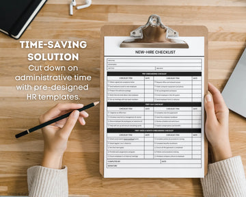 Human Resources Templates HR Forms Employee Onboarding Template HR Documents Employee Handbook New Employee Training HR Dashboard Basic- on Lucasgift