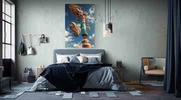 Giclee Big foot life- on Lucasgift