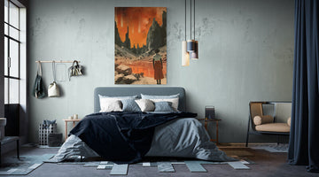 Canvas Wrap Housewive in Space- on Lucasgift