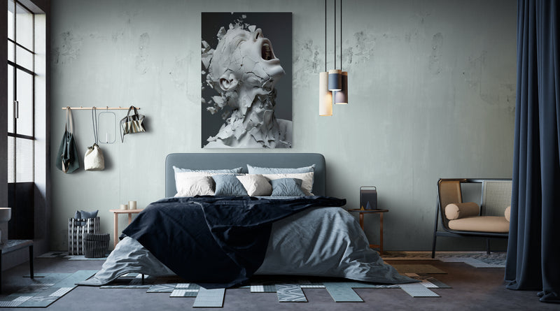 Metal Prints The Scream- on Lucasgift
