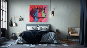 Canvas Wrap Girl with a crown- on Lucasgift