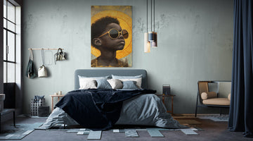 Metal Print If the sun could reflect the future- on Lucasgift