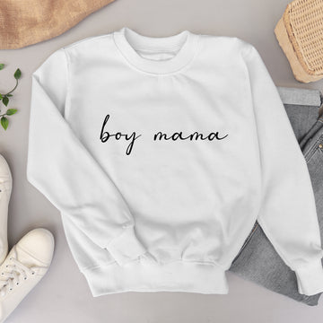 Boy Mama Sweatshirt, Mom Life Sweatshirt, Mother's Day Sweatshirt, Funny Mother's Day Gift, Mom Of Boys, Gift for Mom, Cute Mom Shirt-Lucasgift