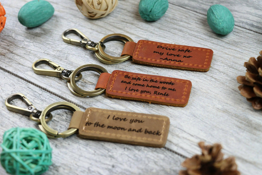 Don't Do Stupid Shit Keychain- on Lucasgift