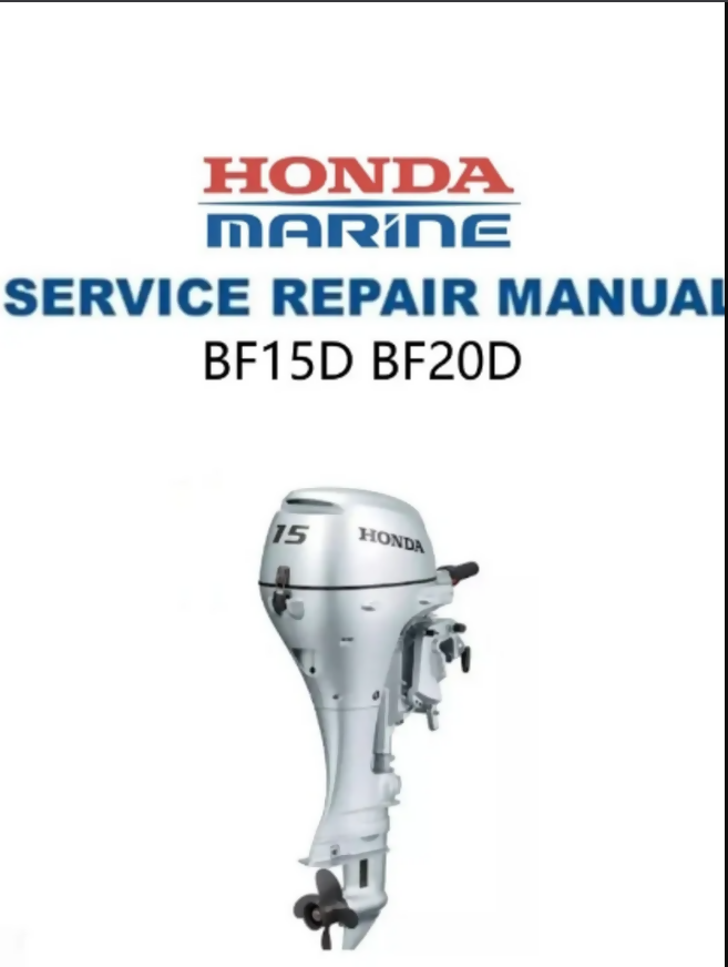 Honda BF15D BF20D Service Manual- on Lucasgift