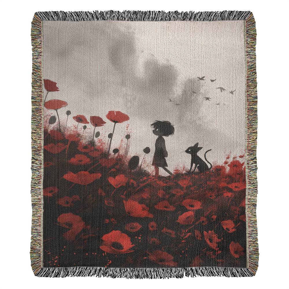 Little boy in the field- on Lucasgift