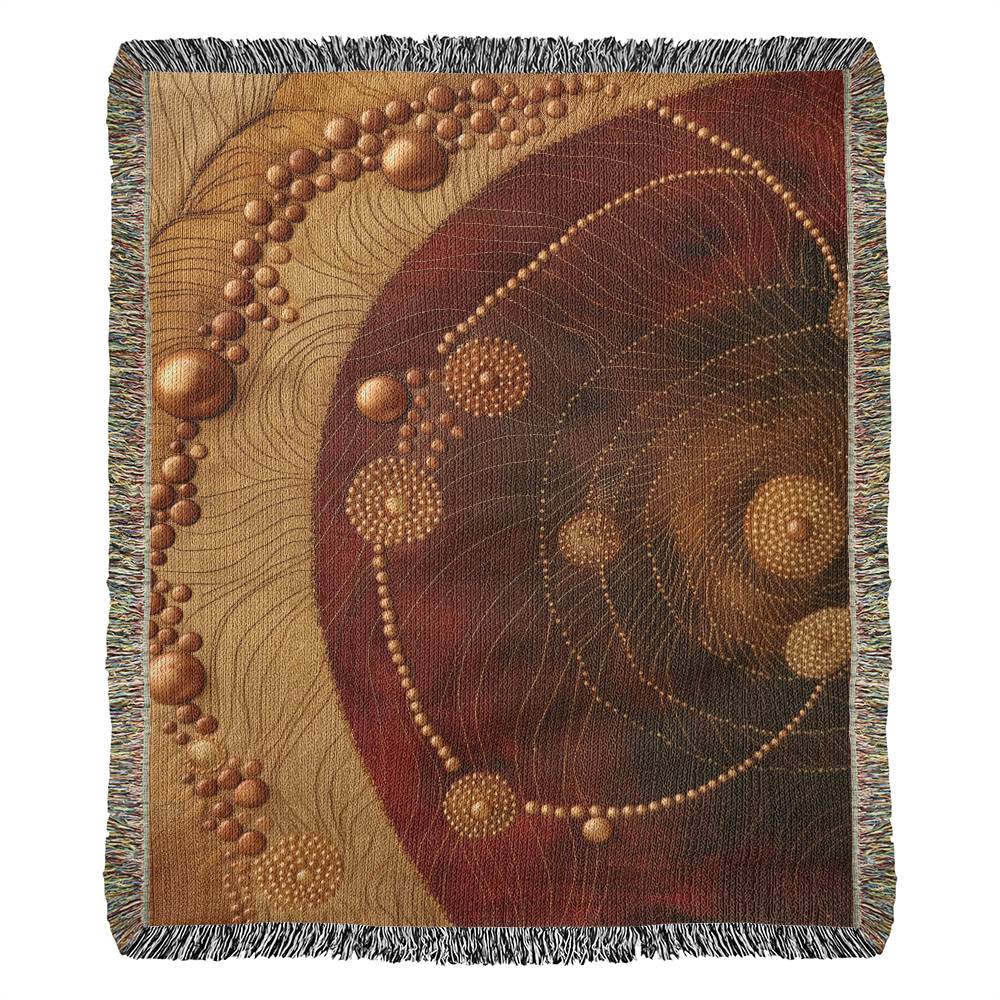 Just a design with some pearls on a blanket- on Lucasgift