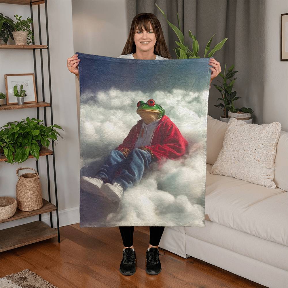 Cloud Chillin’ Frog- on Lucasgift