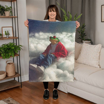 Cloud Chillin’ Frog- on Lucasgift