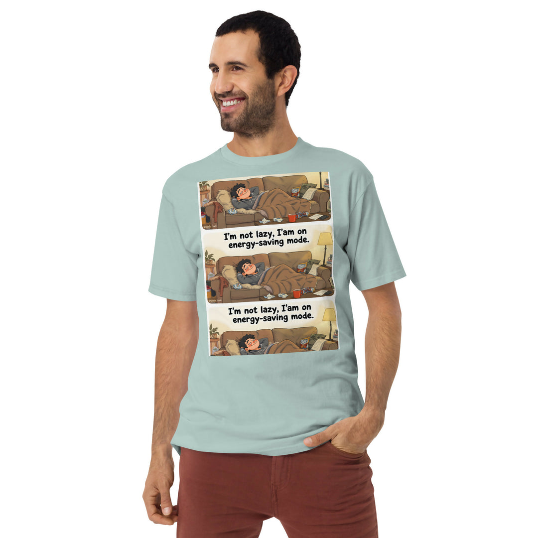 Energy-Saving Mode Tee- on Lucasgift