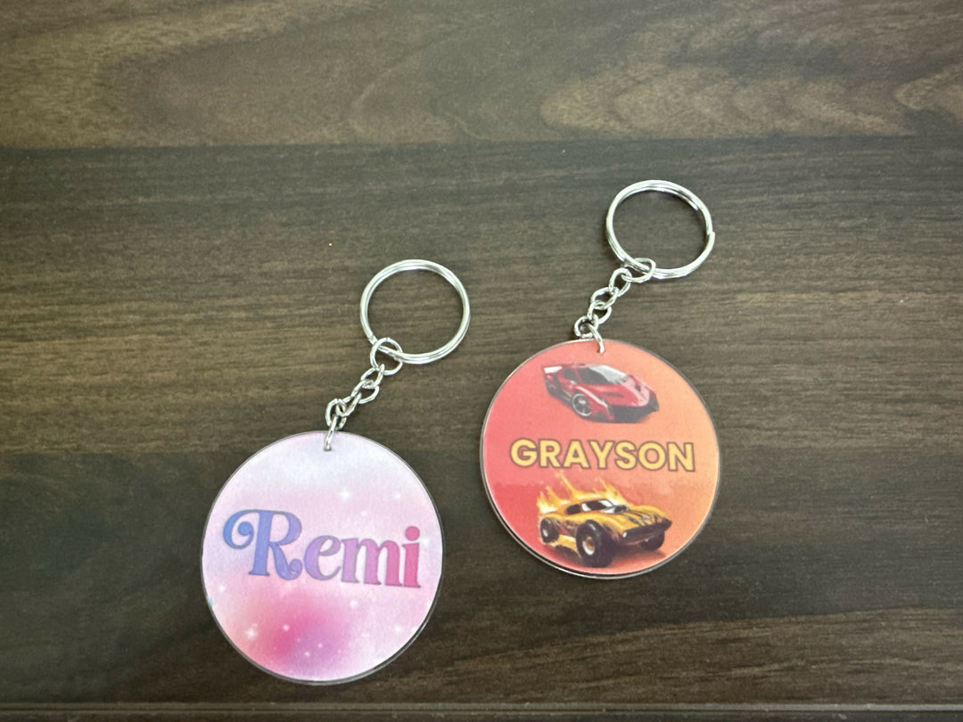Custom Name Keychain