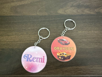 Custom Name Keychain