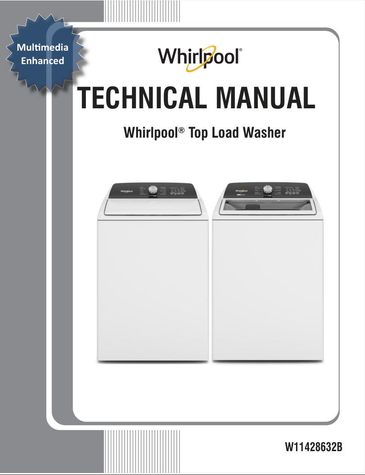 WHIRLPOOL WTW5057LW WTW5057LW0 SERVICE REPAIR MANUAL- on Lucasgift