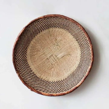 3 pcs 16" inches Tonga basket// Zimbabwean baskets//Wall decorative baskets//African wall hanging baskets- on Lucasgift