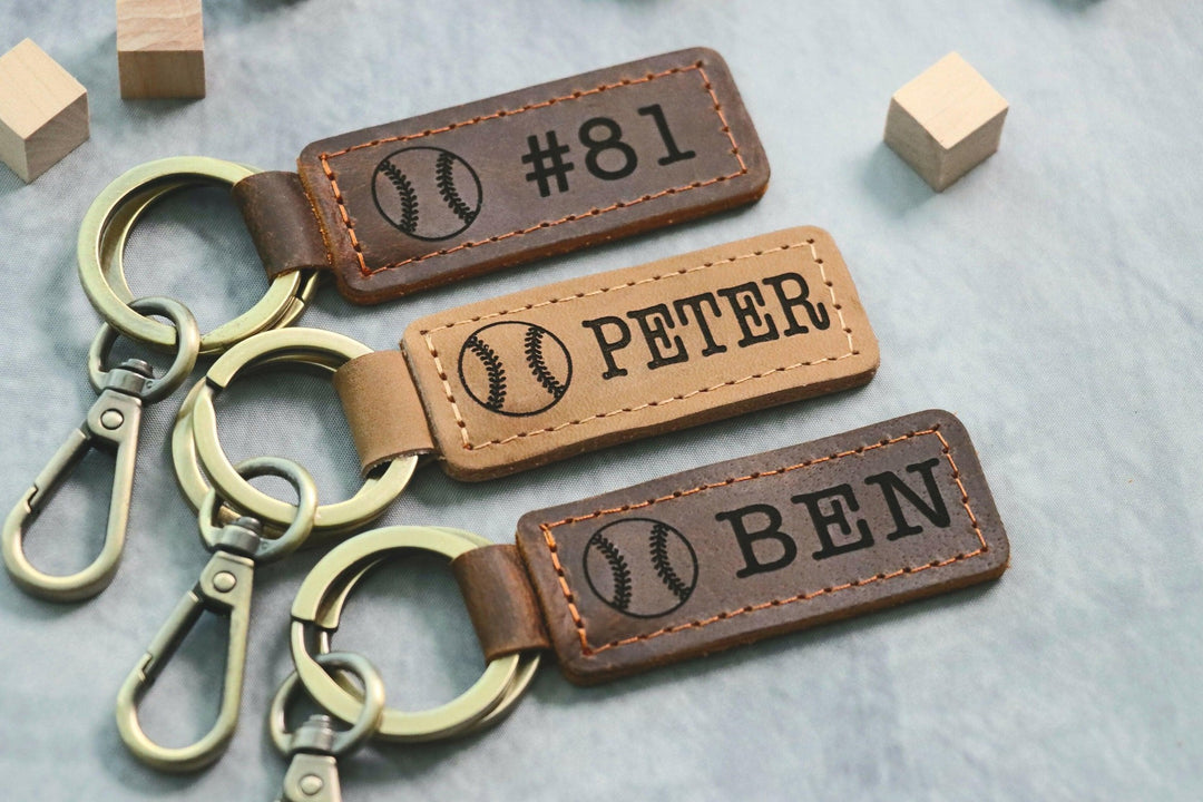Baseball Keychain, BASEBALL MOM, Baseball Team Gifts, Baseball Senior Night Gifts, Personalized Baseball Gifts, Baseball Banquet- on Lucasgift