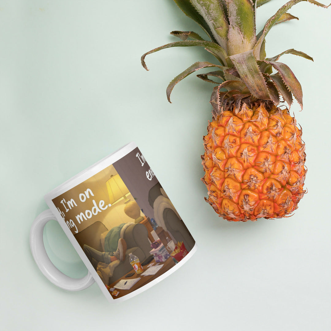 Energy-Saving Mode Moments – Cozy Humor Mug- on Lucasgift