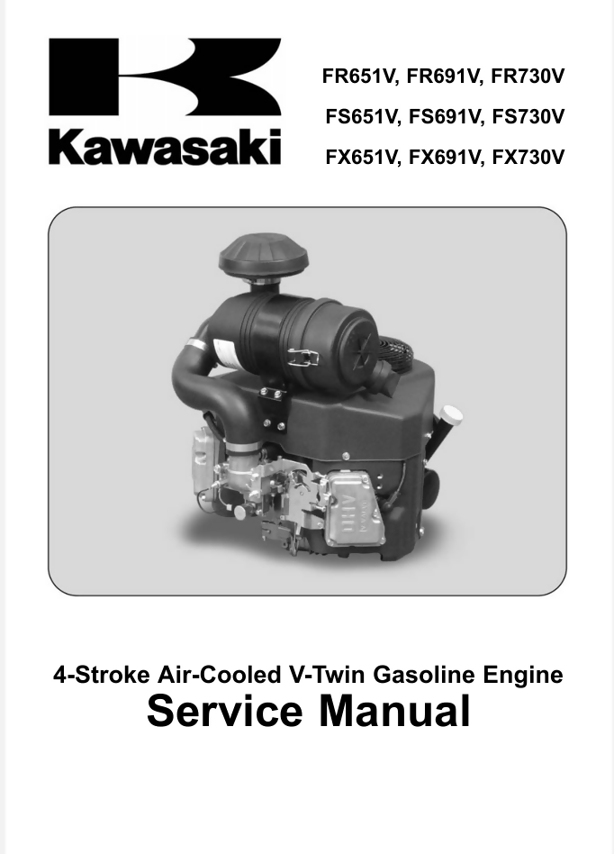 Kawasaki FR651V FR691V FR730V FS651V thru FX691V FX730V service manual- on Lucasgift