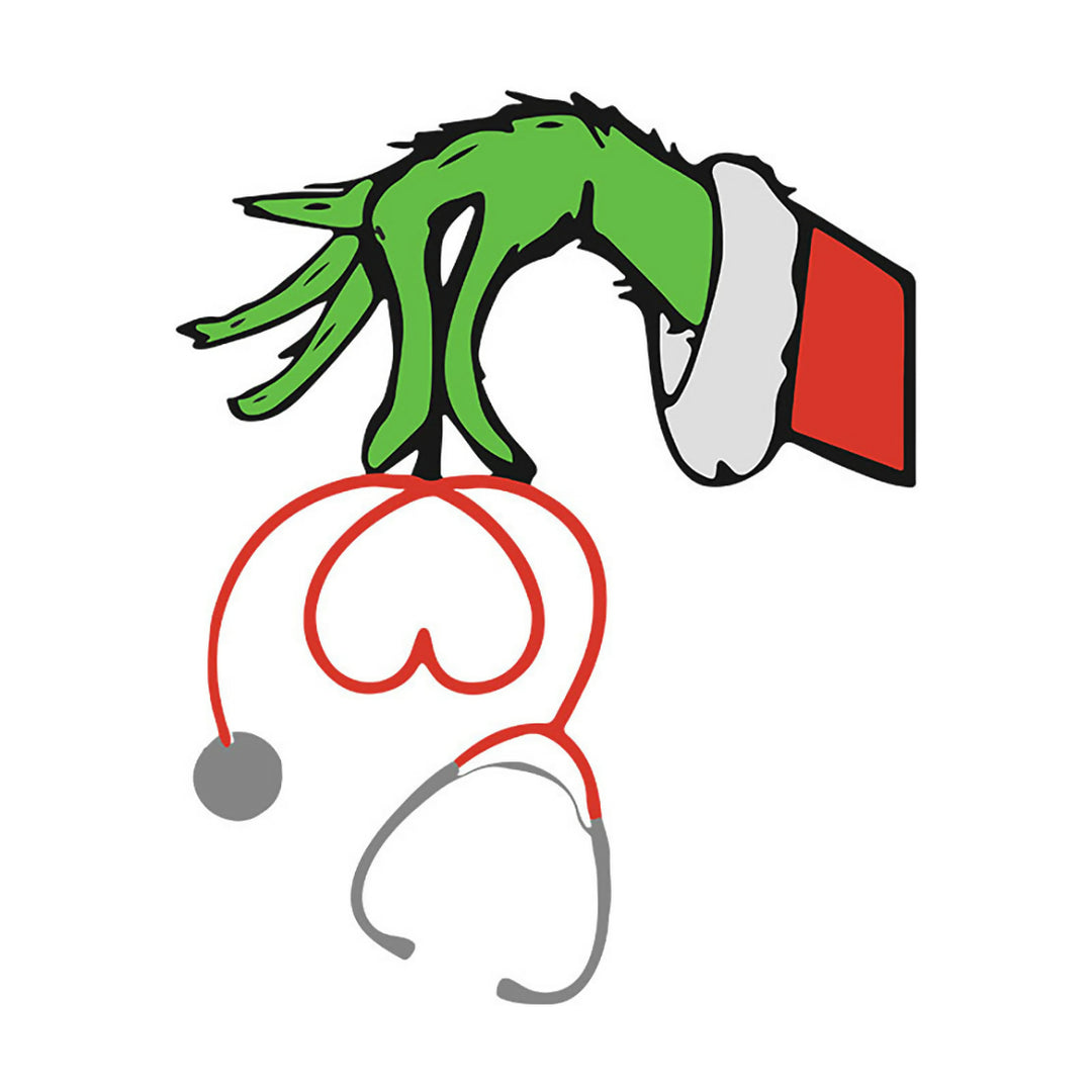 The Nurse Grinch Svg, The Grinch Svg, Grinch Christmas Svg, Grinch Face Svg- on Lucasgift