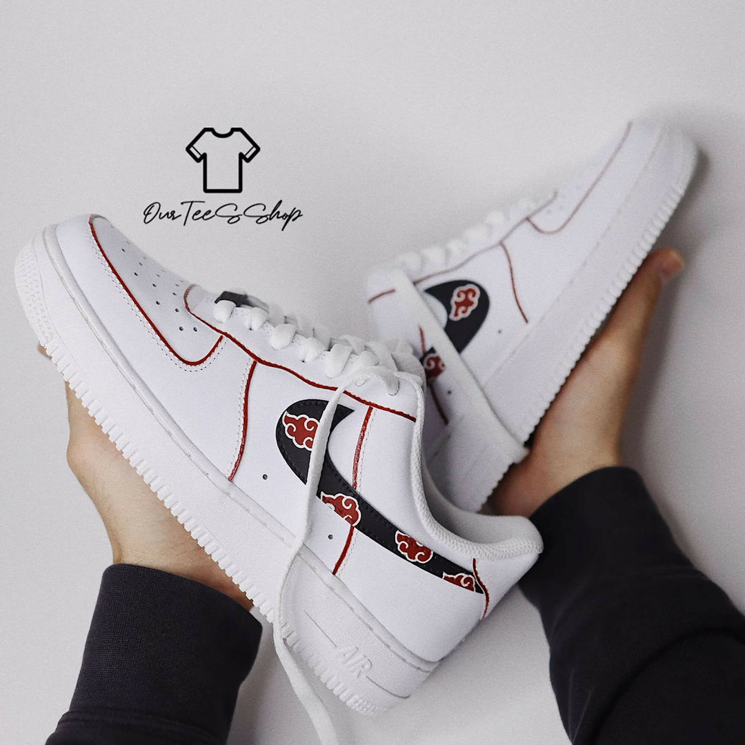 Custom Anime AF1 Sneakers, Hand Painted Shoes