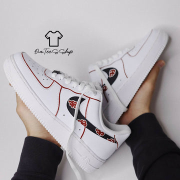 Custom Anime AF1 Sneakers, Hand Painted Shoes