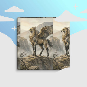 Guardian of the Misty Mountain Griffin Canvas