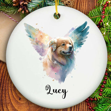 Dog Loss Ornament - Ceramic-Lucasgift