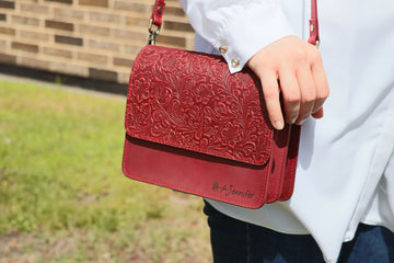 Saddle PURSE BAG Personalized Cowhide Distressed Full Grain Leather with Custom Initial and Name options- on Lucasgift