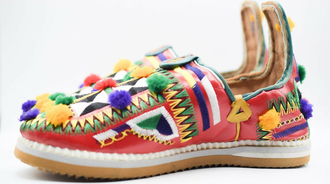babouche berber, slipper morocco, slipper women- on Lucasgift