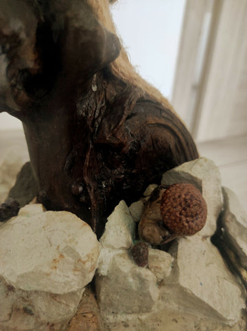 Forest Guardian Lamp | Handmade Driftwood Table Lamp | Rustic Woodland Lighting- on Lucasgift