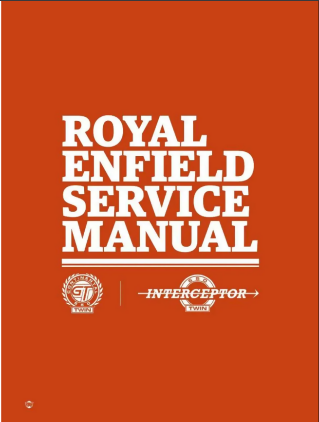 ROYAL ENFIELD GT650 & INTERCEPTOR SERVICE MANUAL- on Lucasgift