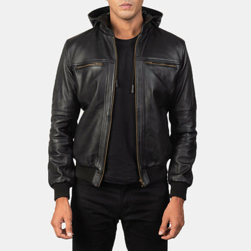 Handmade Leather Bomber Jacket for Men | Premium Genuine Leather Vintage Style Jacket