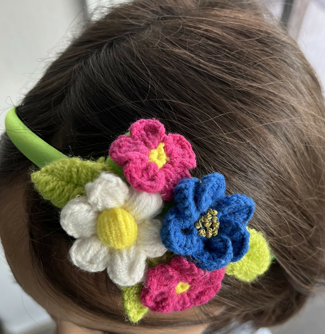 Hand Crocheted Headband- on Lucasgift