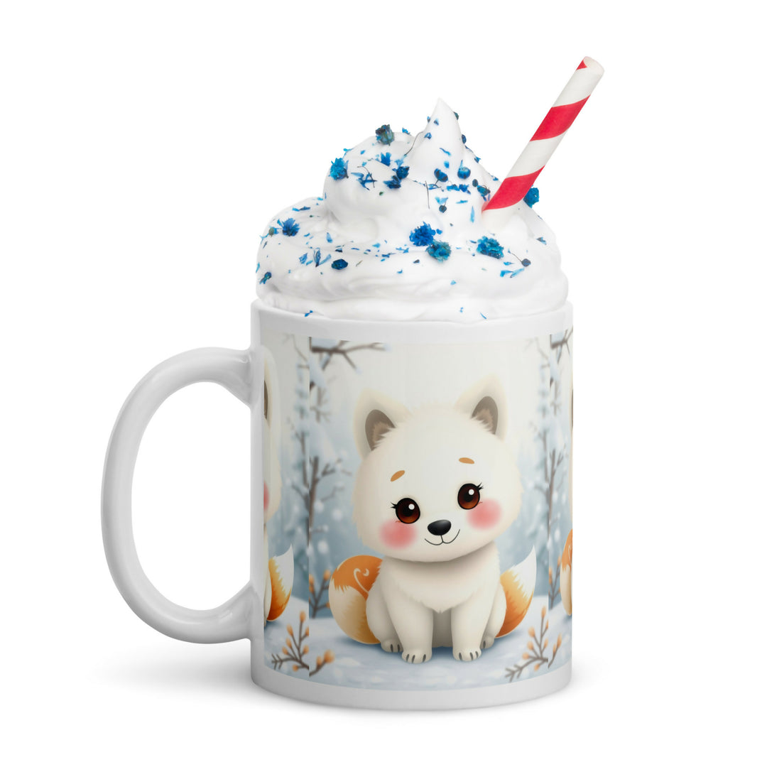 Little Winter Heart – Fox Pup Mug- on Lucasgift