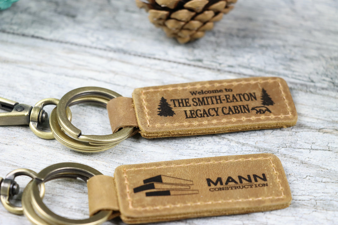 Bulk Custom Keychain Personalized Engraved Customizable Religious Brown Key  Chain Bulk Gift Wedding Party Gift Staff Gift Logo Business