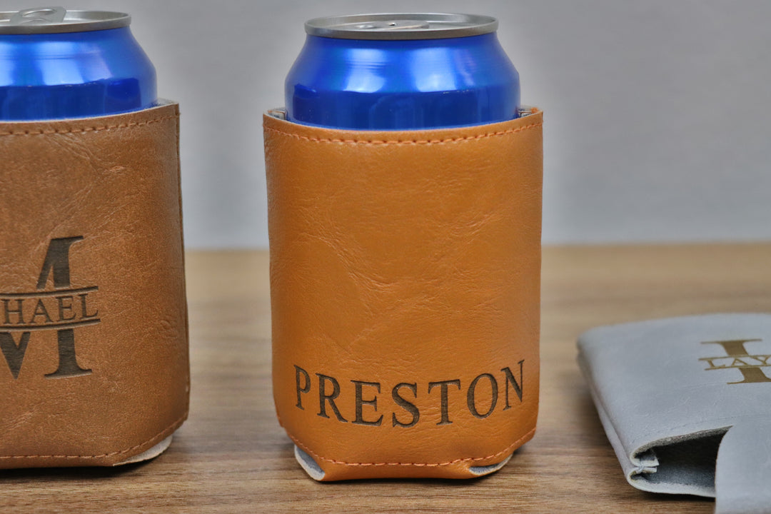 Found on clearance for $15 for 4. Best Koozies ever. I don't think I'll be  able to drink out of a can or bottle without one ever again. Keeps your  drink cold