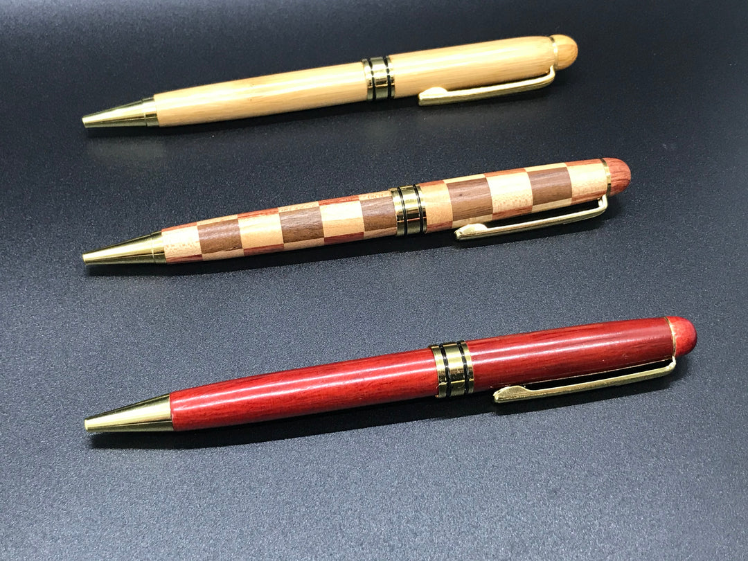 15 pcs Personalized Wood Pens in Bulk - Wholesale